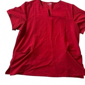Vibrant Red Women's Short Sleeve Tee